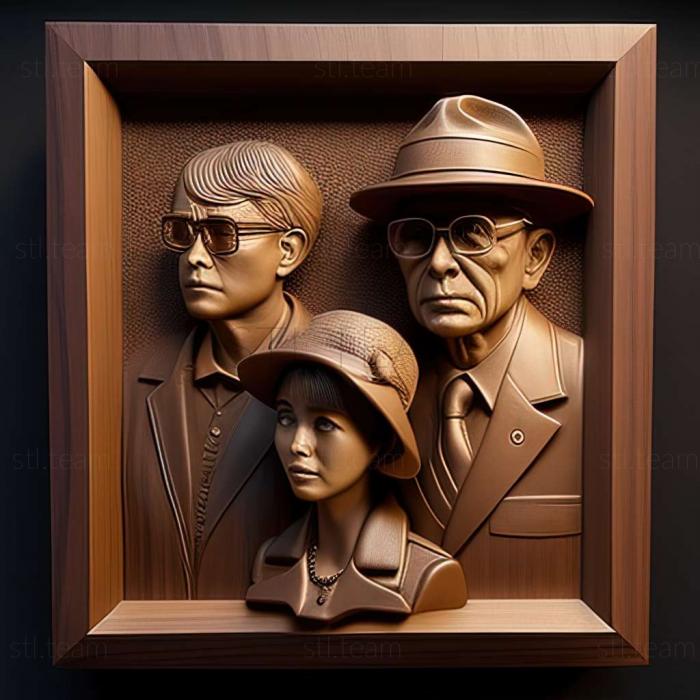 3D модель Шпионская семья Тацуя Эндо (STL)